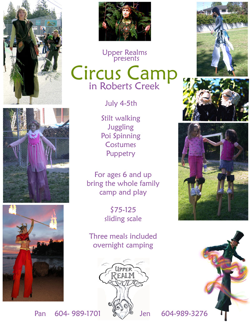 Summer stilt camp